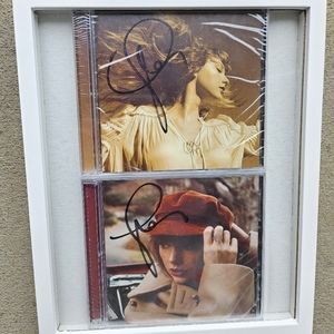 Taylor Swift Autographed CD x2
